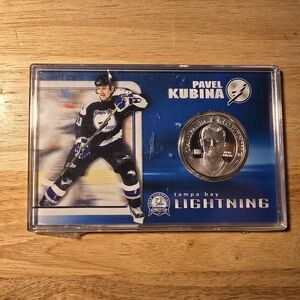 Pavel Kubina Tampa Bay Lightning Hockey NHL Stanley Cup Collectible Coin